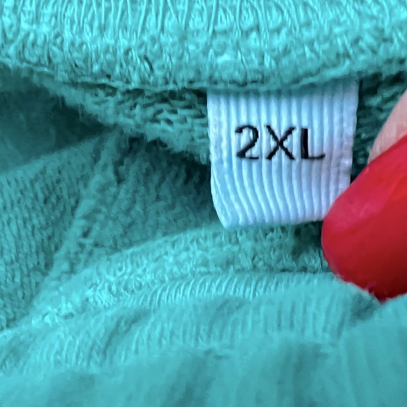 Yellow Label Co Unisex RARE Teal Green Signature Sweatpants Size 2XL - Picture 9 of 10